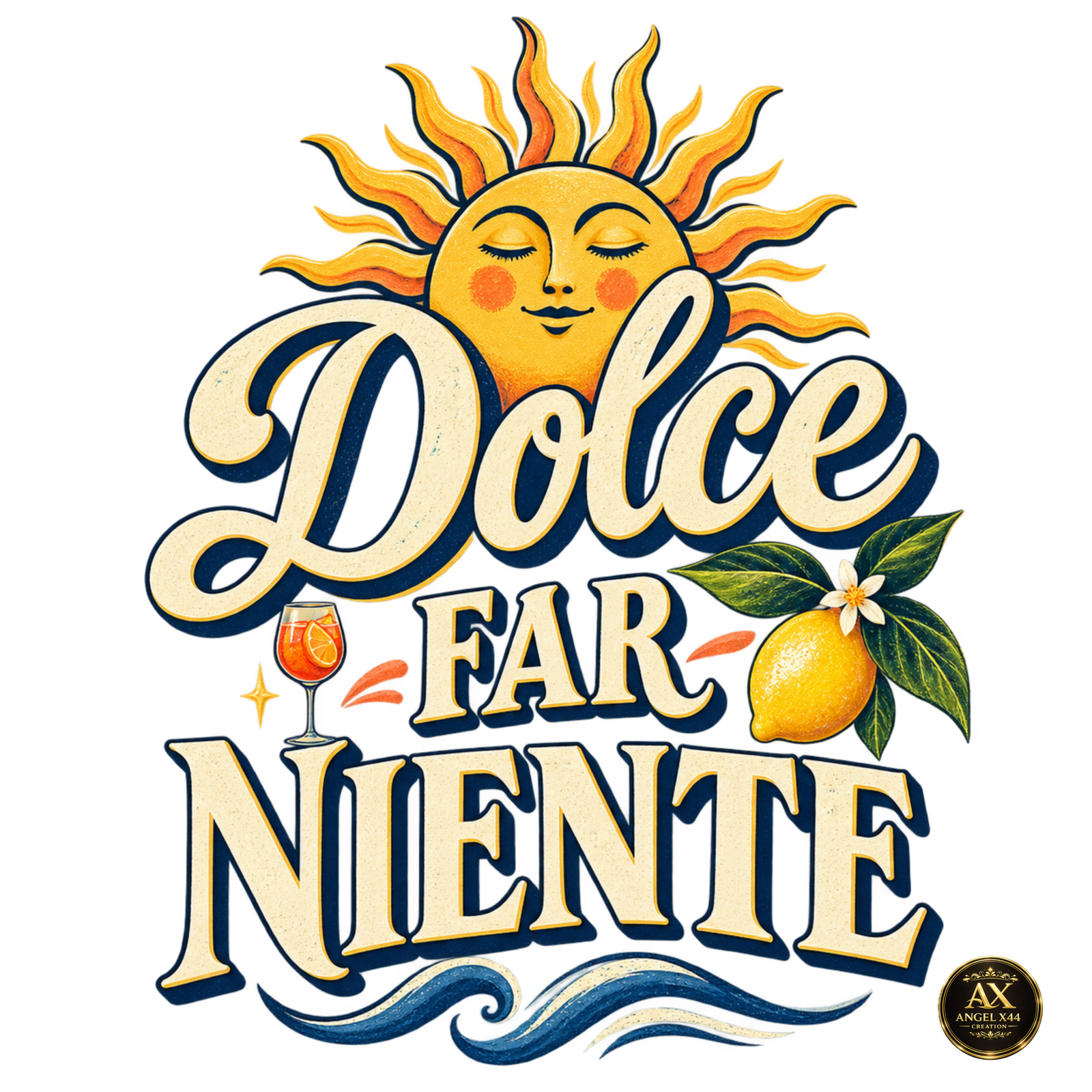 Design Dolce Far Niente în stil retro mediteranean