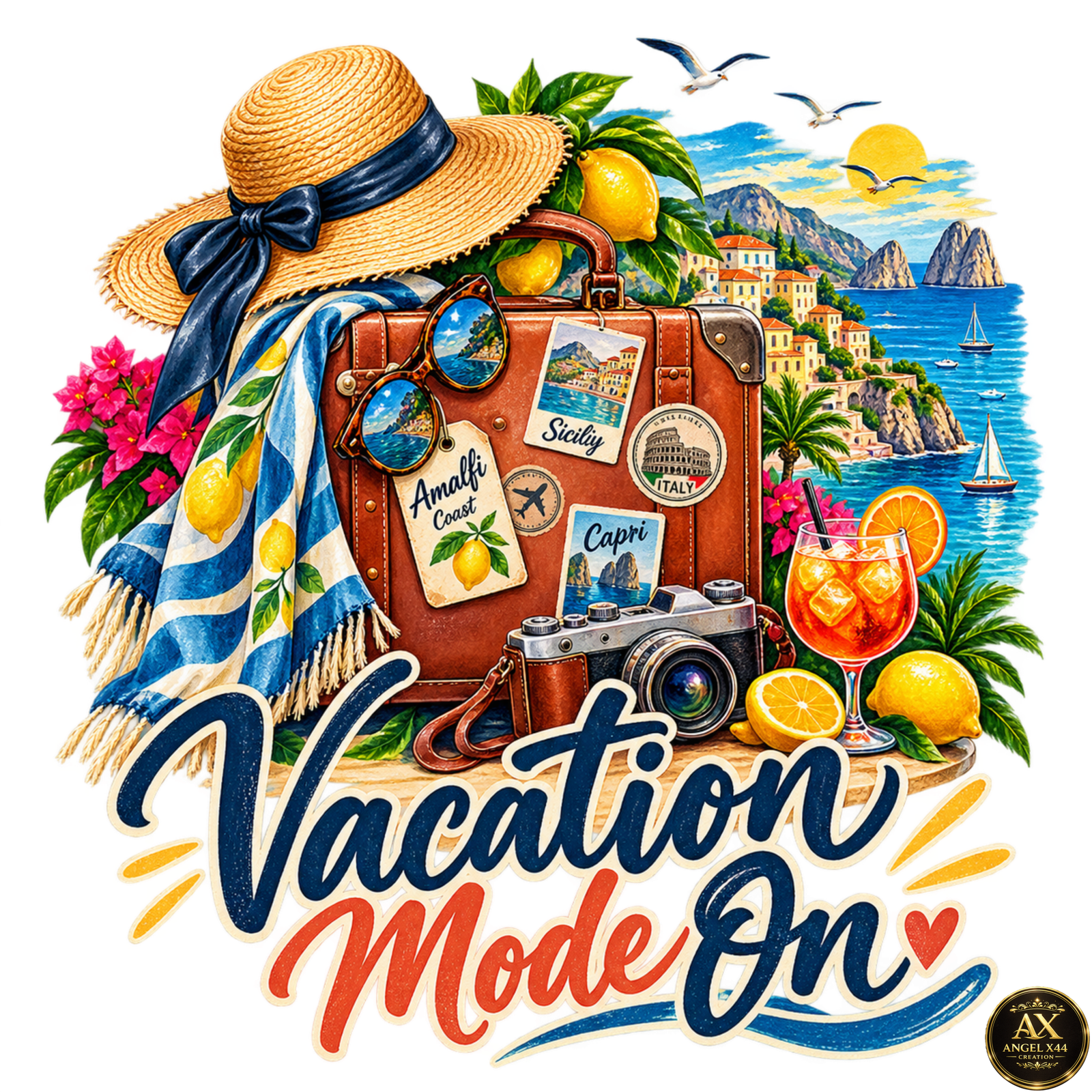 Design Vacation Mode On inspirat de călătorii și vacanțe