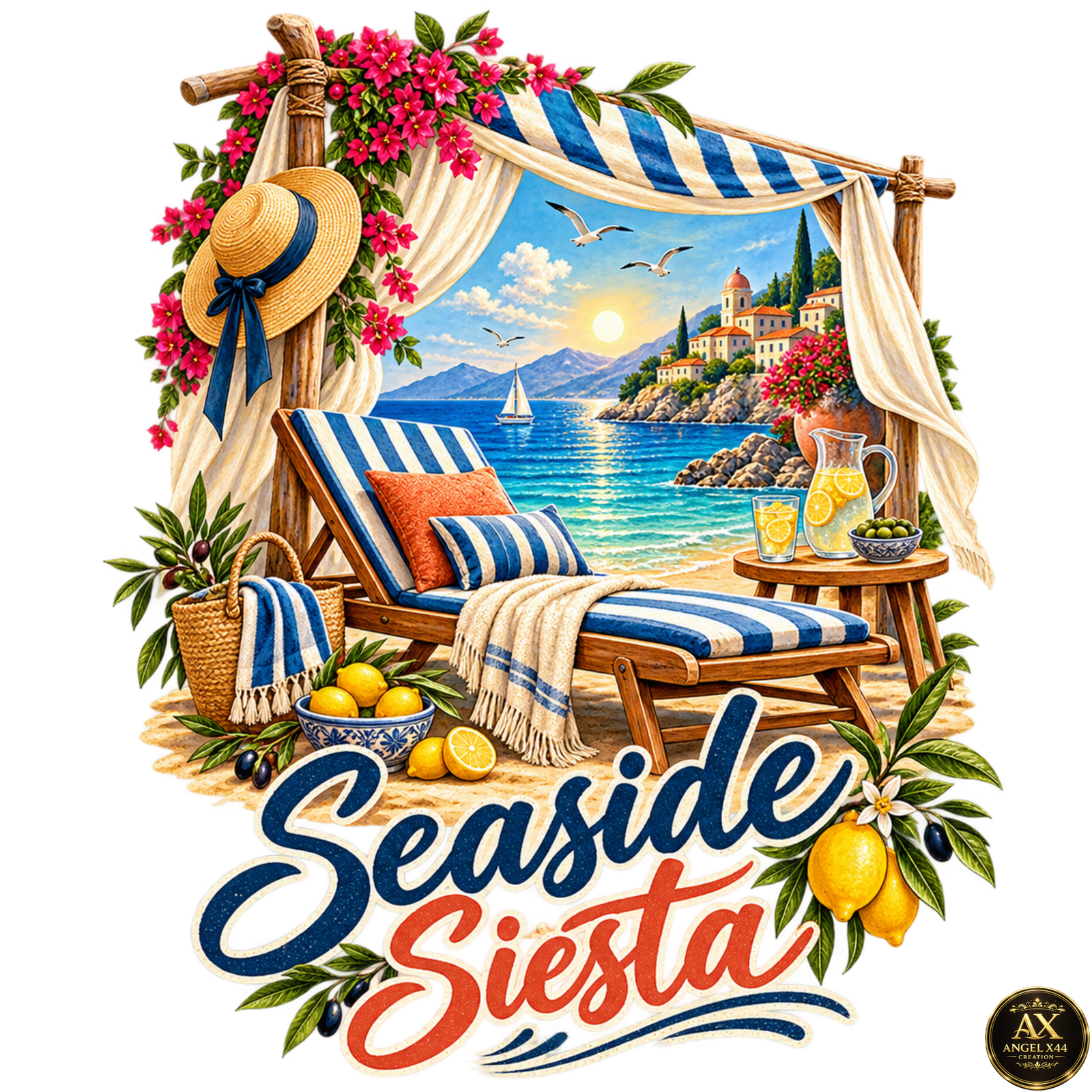 Design Seaside Siesta inspirat de relaxarea la malul mării