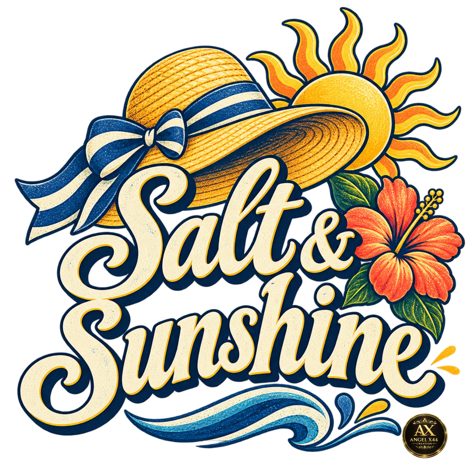 Design Salt and Sunshine cu soare și atmosferă de vacanță