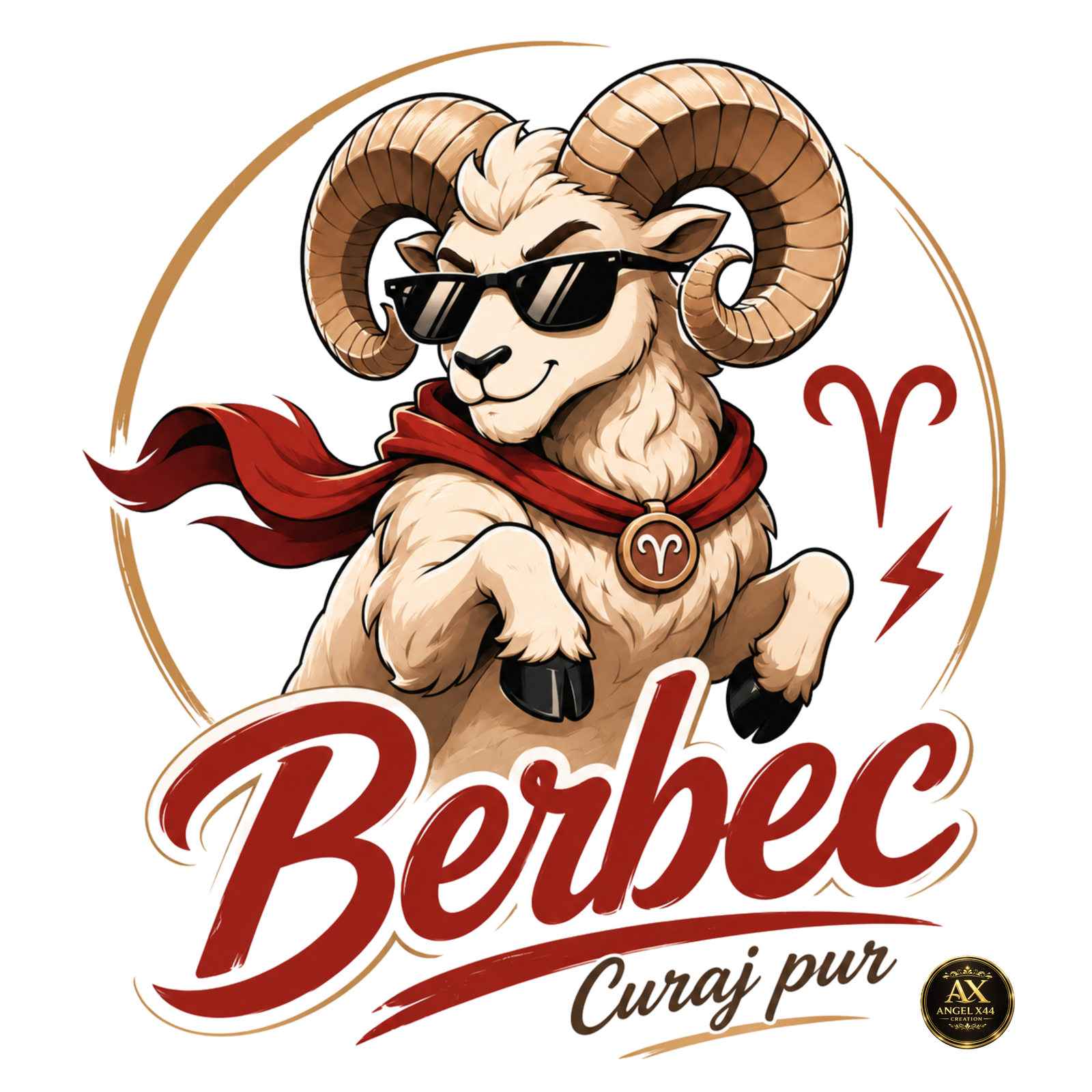 Design zodiac Berbec