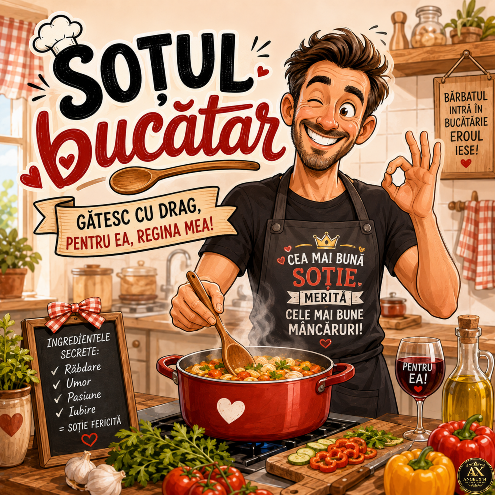 Poster Sotul bucatar