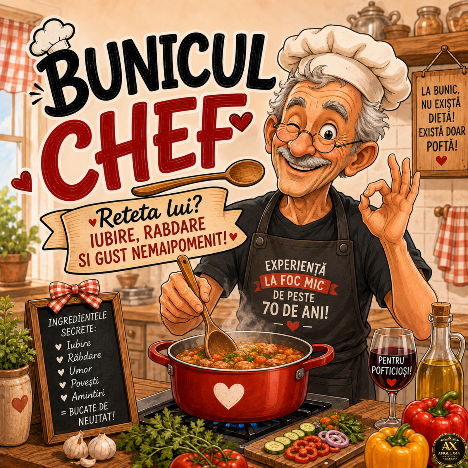 Poster Bunicul chef