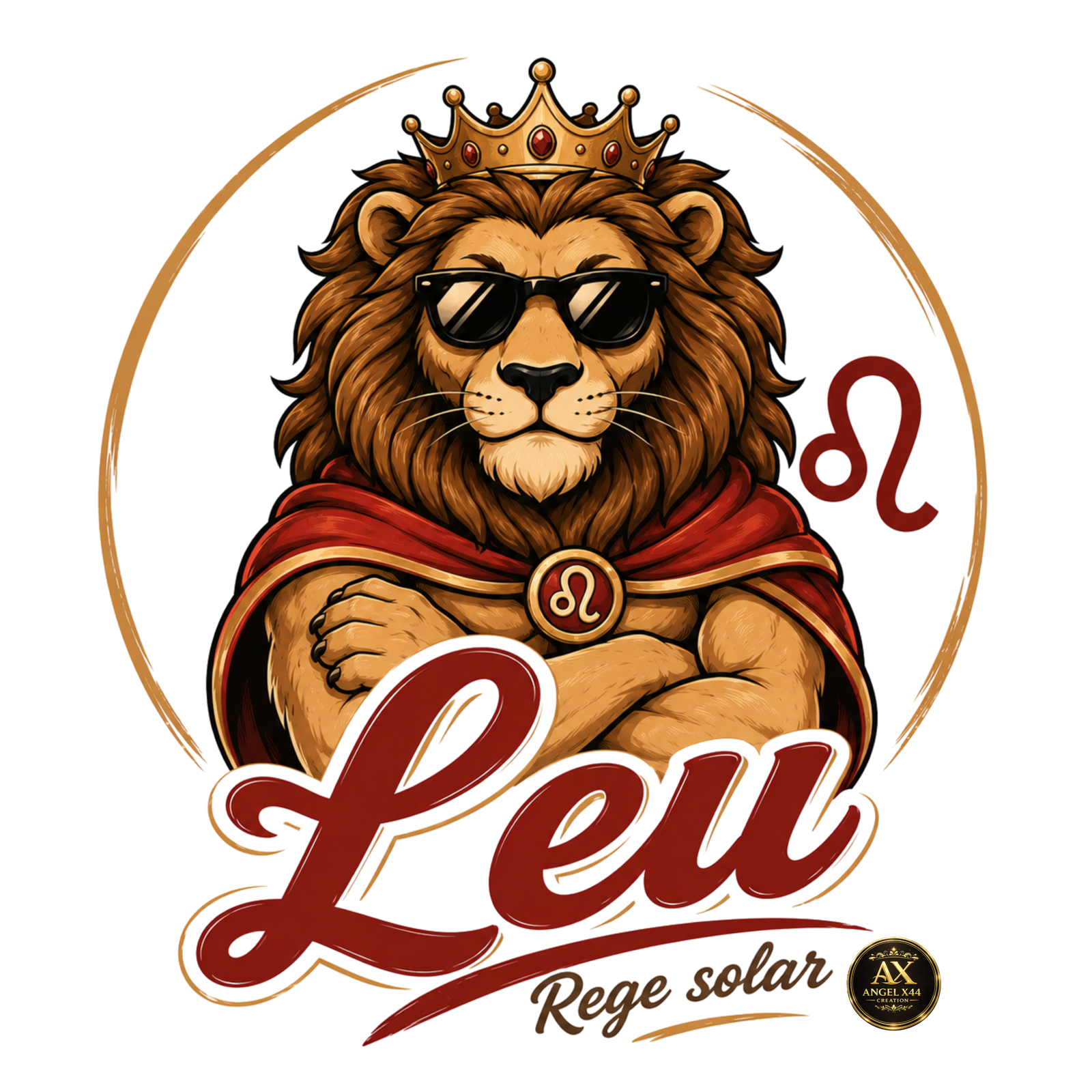 Design zodiac Leu