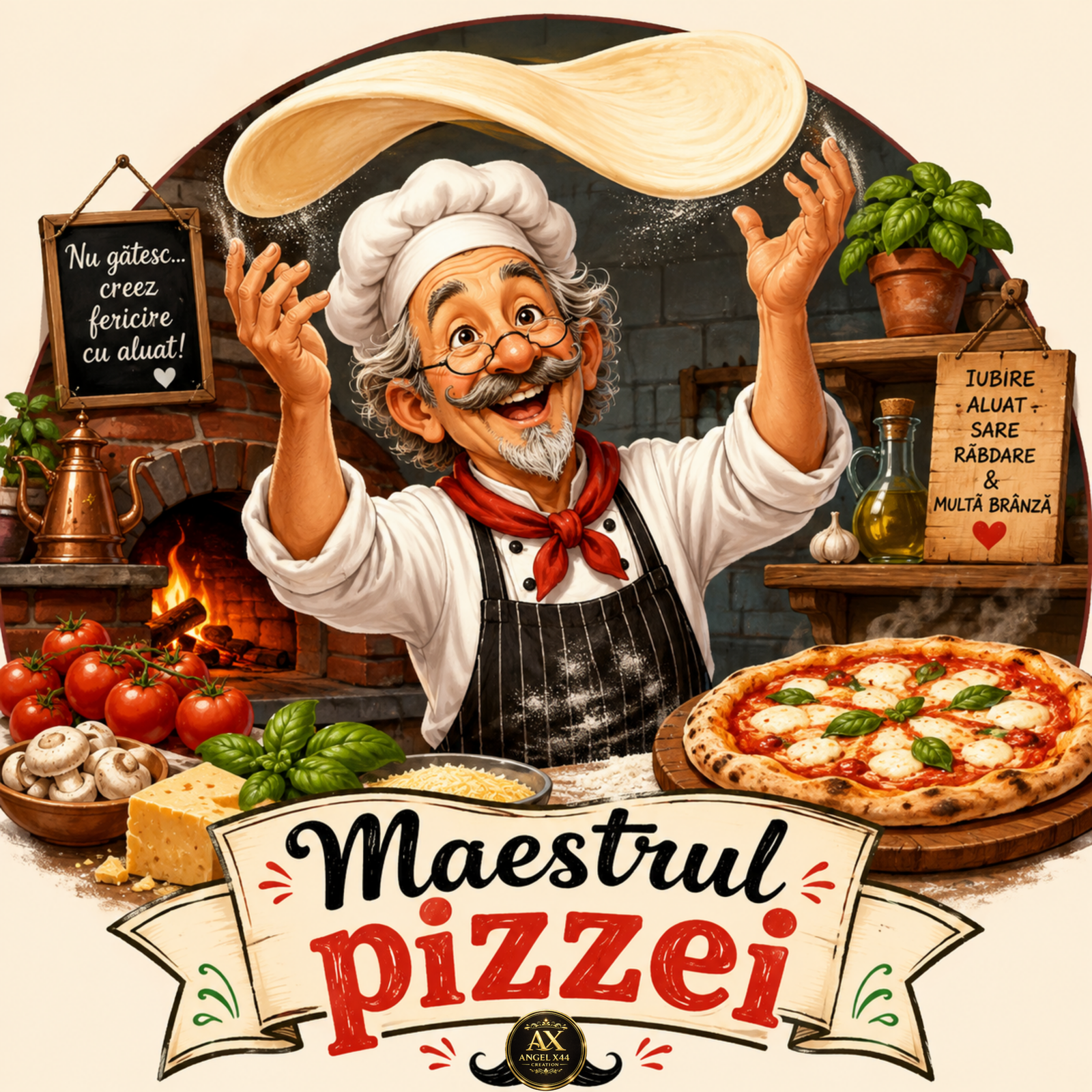 Poster Maestrul pizzei