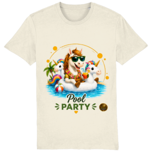 Tricou Unisex Organic Creator 2.0 cu design Pool Party – ANGEL X44