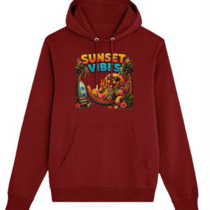 Sunset Vibes – hanorac unisex personalizat ANGEL X44